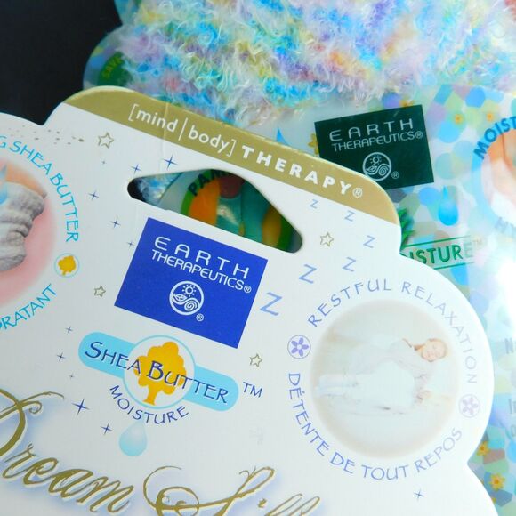 Earth Therapeutics Moisture Socks Night Aloe Shea Soft Moisturizing LOT of 3 NEW - Picture 2 of 12